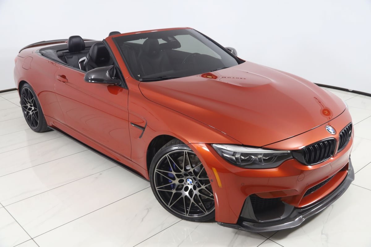 Used 2019 BMW M4 Convertible w/ Competition Package RWD image 23