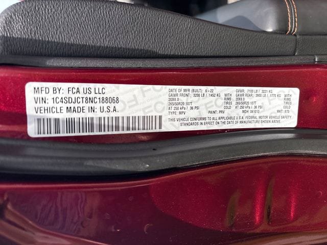 Used 2022 Dodge Durango R/T AWD/4WD image 31