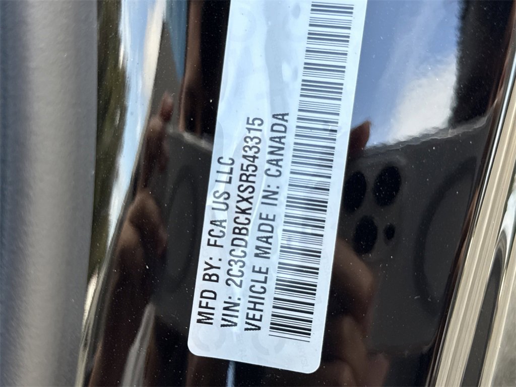 Used 2025 Dodge Charger R/T w/ Quick Order Package 25M R/T image 37