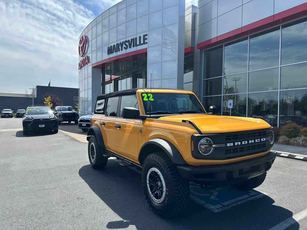 Used 2022 Ford Bronco Black Diamond w/ Sasquatch Package image 1