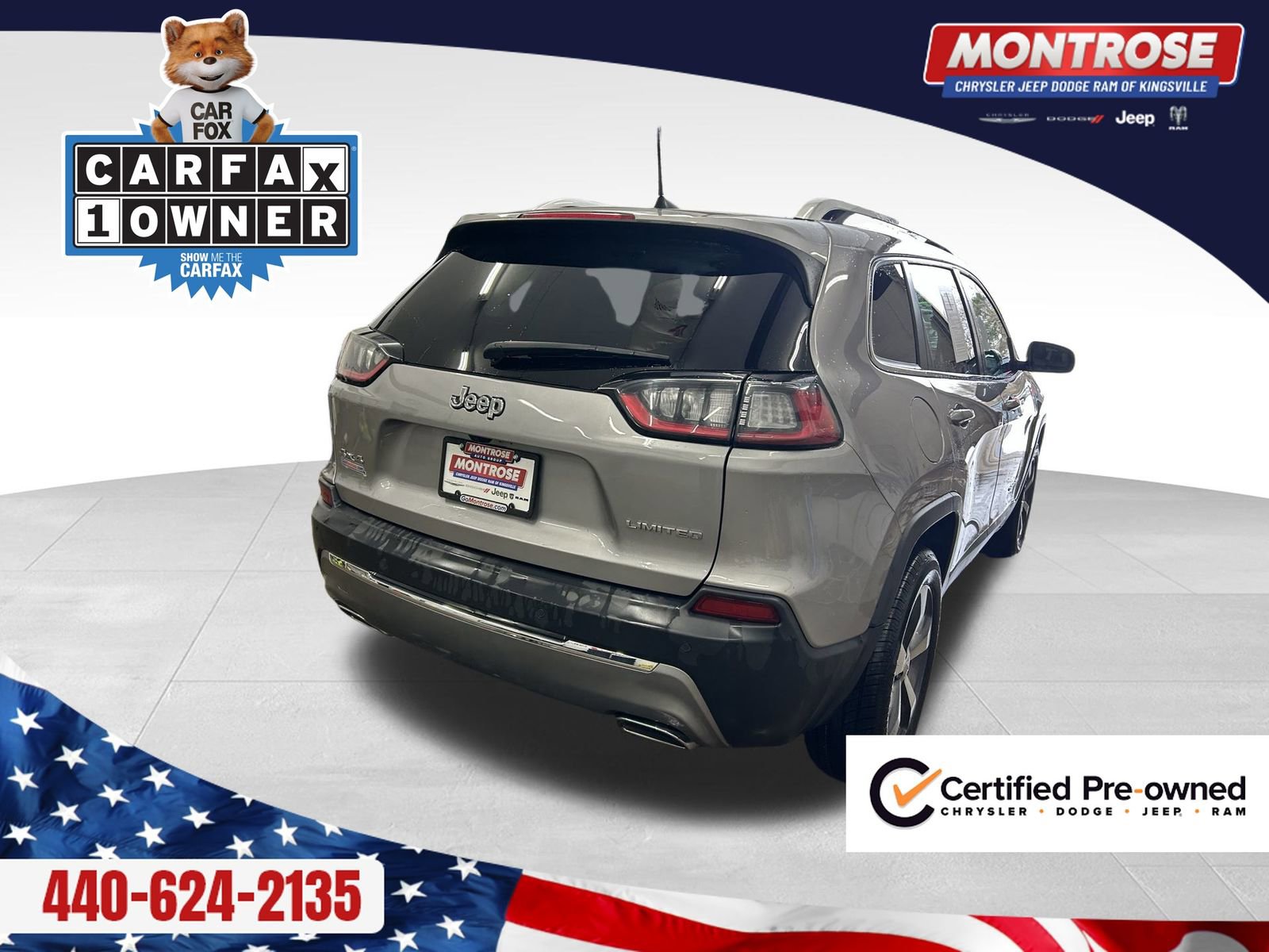 Certified 2020 Jeep Cherokee Limited image 7