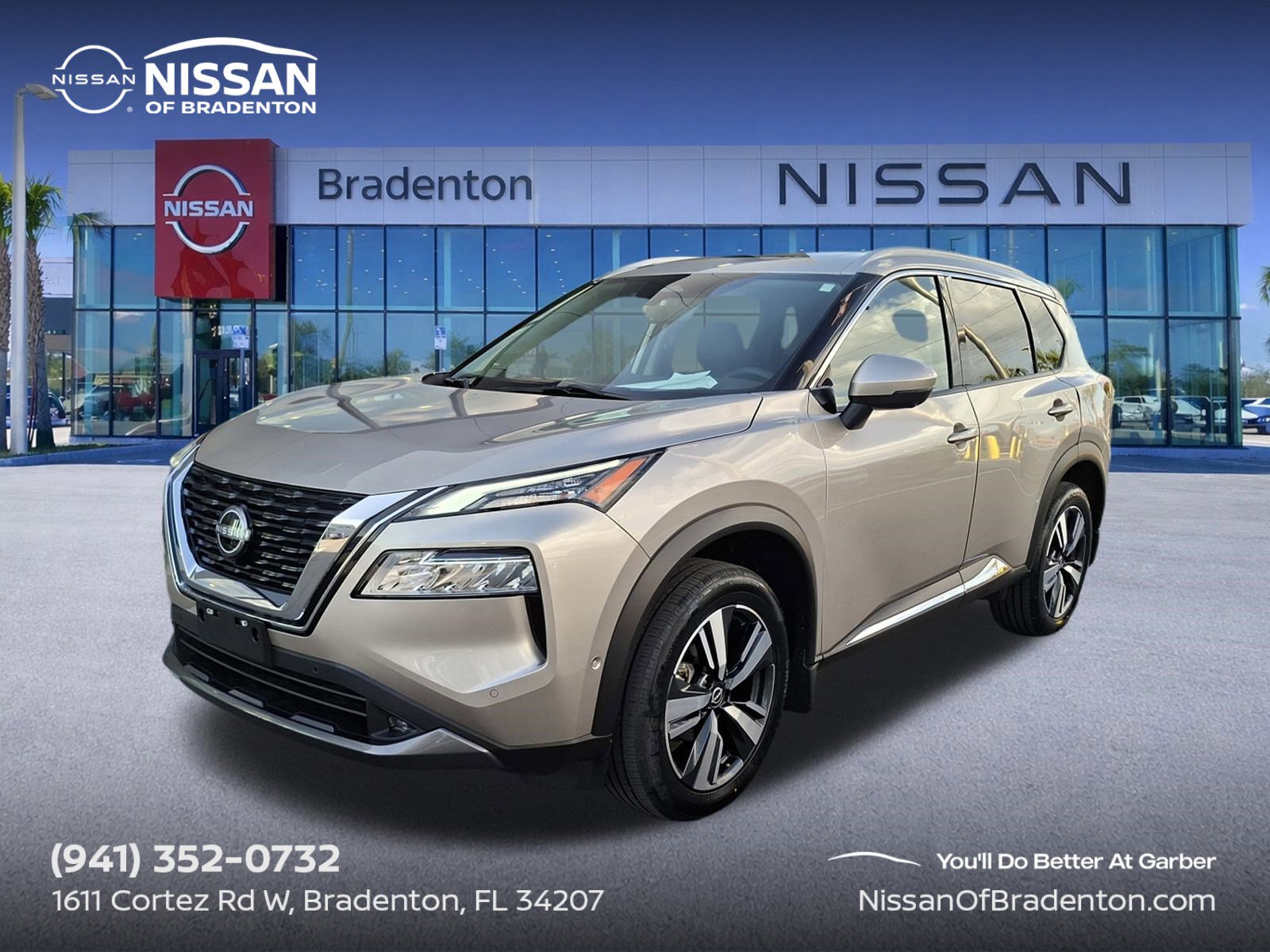 Used 2022 Nissan Rogue SL w/ SL Premium Package AWD/4WD image 1