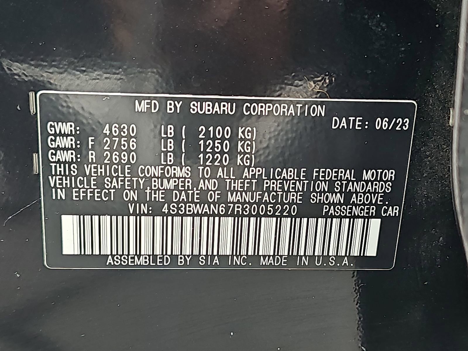 Certified 2024 Subaru Legacy Limited AWD/4WD image 38