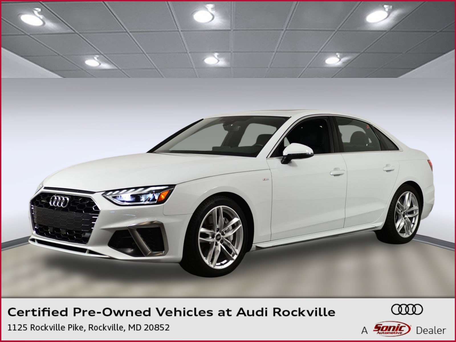 Certified 2022 Audi A4 2.0T Premium Plus w/ Premium Plus Package