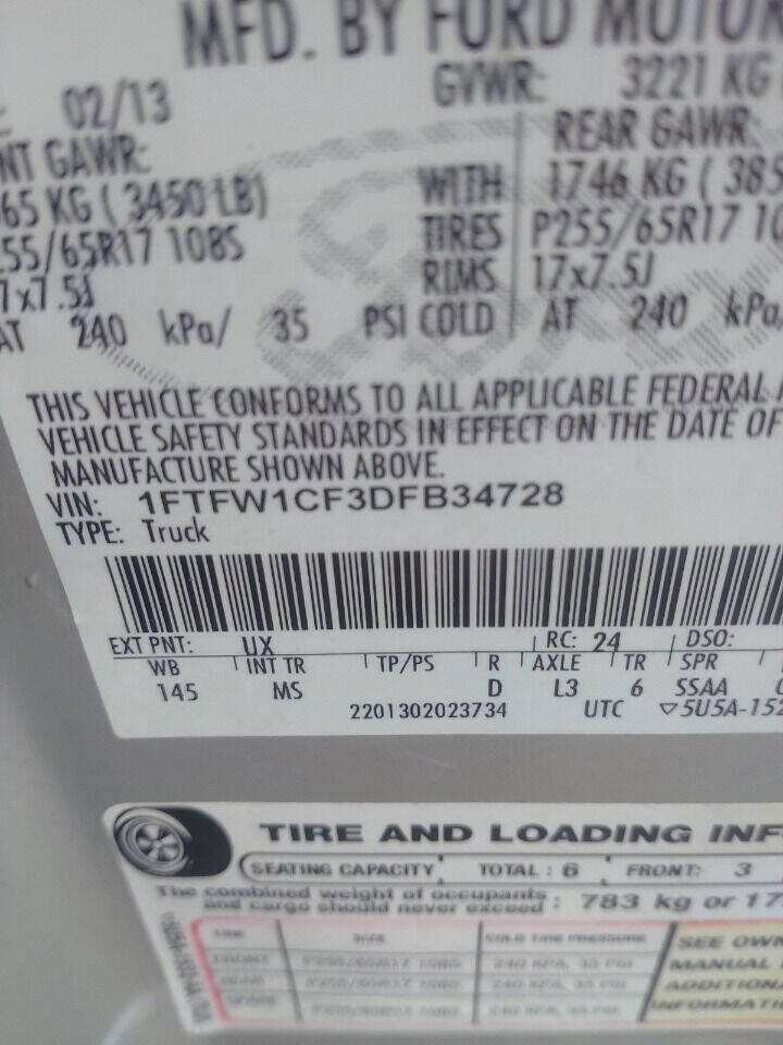 Used 2013 Ford F150 XLT w/ Mid Equipment Group image 15