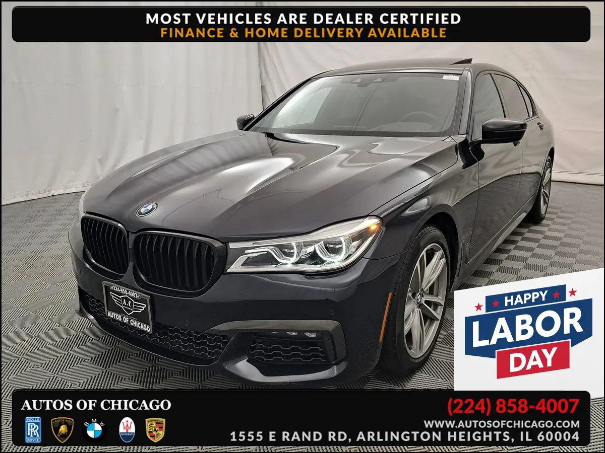 Used 2019 BMW 750i xDrive w/ M Sport Package AWD/4WD image 1