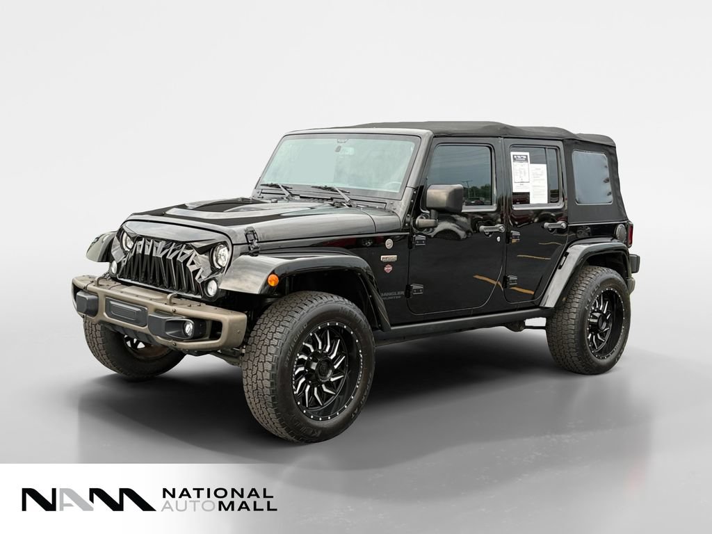 Used 2017 Jeep Wrangler Unlimited Sahara AWD/4WD image 1