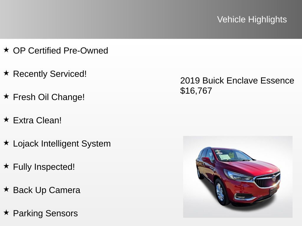Used 2019 Buick Enclave Essence image 4