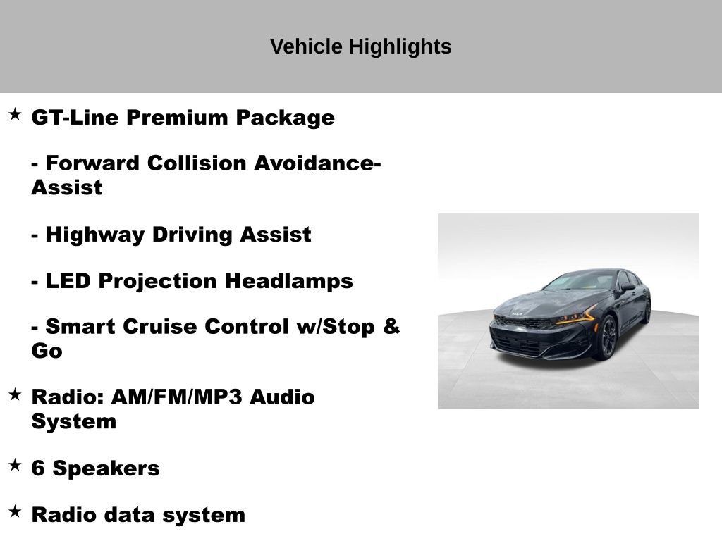 Certified 2023 Kia K5 GT-Line w/ GT-Line Premium Package image 19