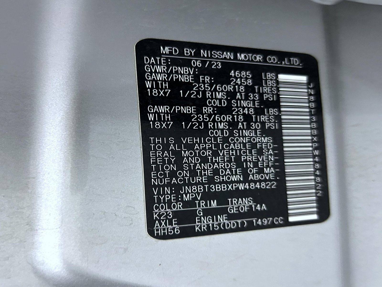 Certified 2023 Nissan Rogue SV AWD/4WD image 25