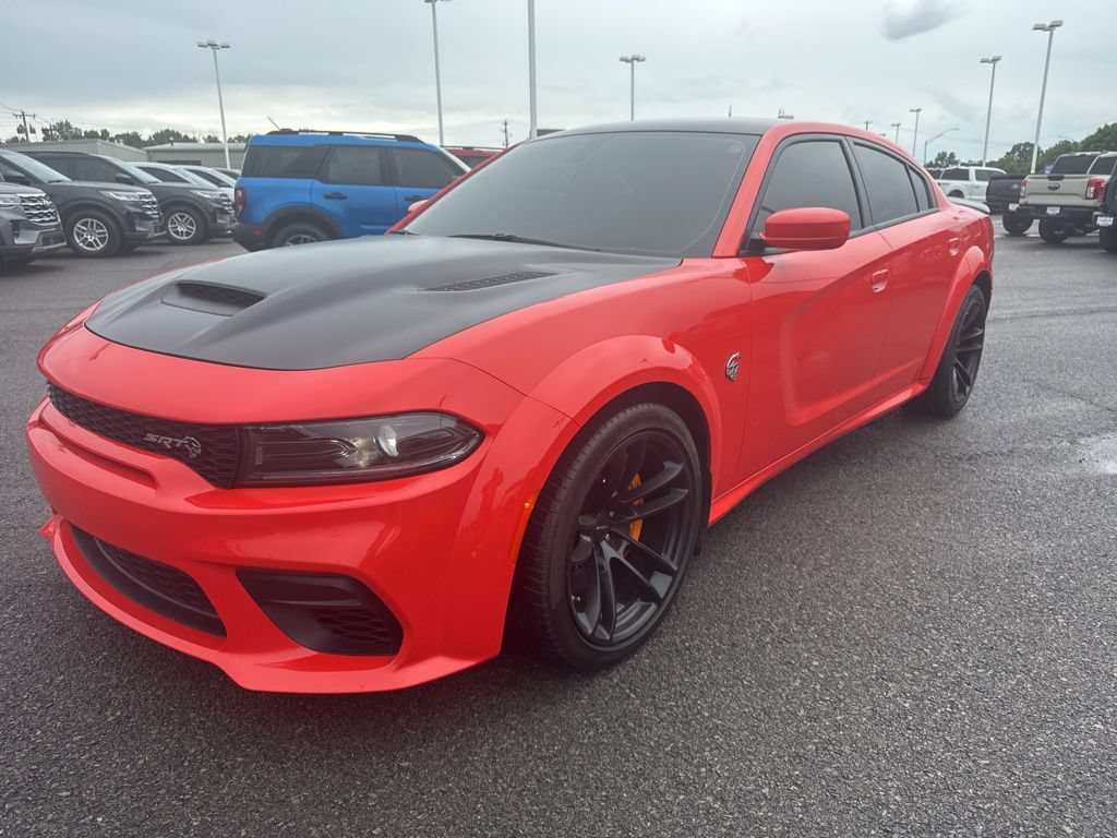 Used 2022 Dodge Charger SRT Hellcat w/ Carbon/Suede Interior Package RWD image 2