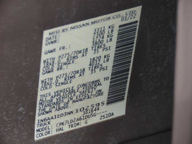 Used 2022 Nissan Titan PRO-4X w/ Pro-4x Convenience Package image 36