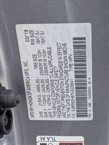 Used 2019 Honda CR-V EX-L image 25