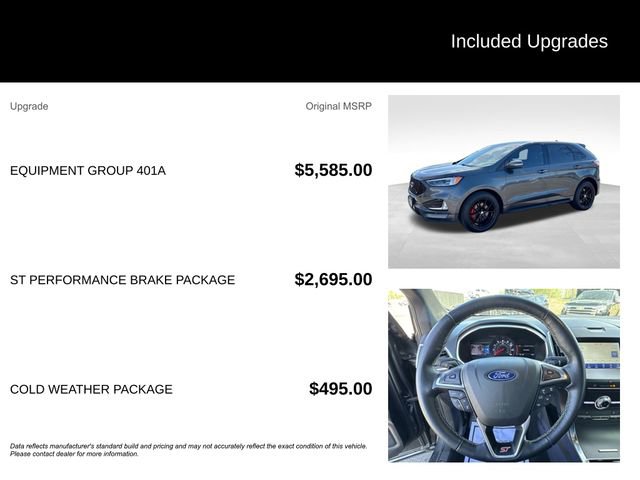Used 2019 Ford Edge ST w/ Equipment Group 401A AWD/4WD image 5