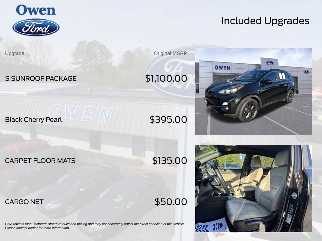 Used 2020 Kia Sportage S w/ S Sunroof Package AWD/4WD image 4