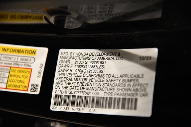 Used 2024 Honda Accord Sport image 33