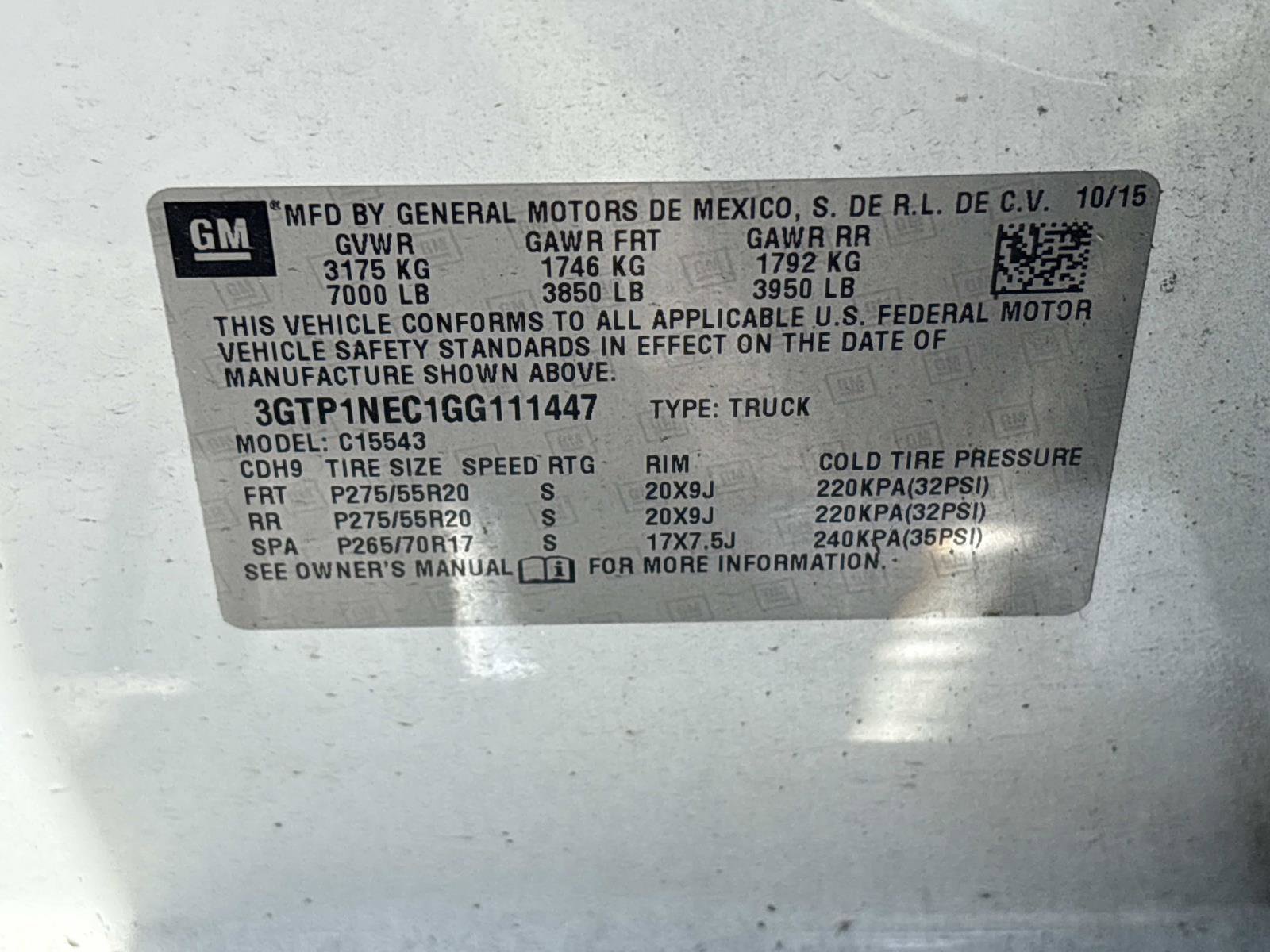 Used 2016 GMC Sierra 1500 SLT w/ SLT Premium Package image 12