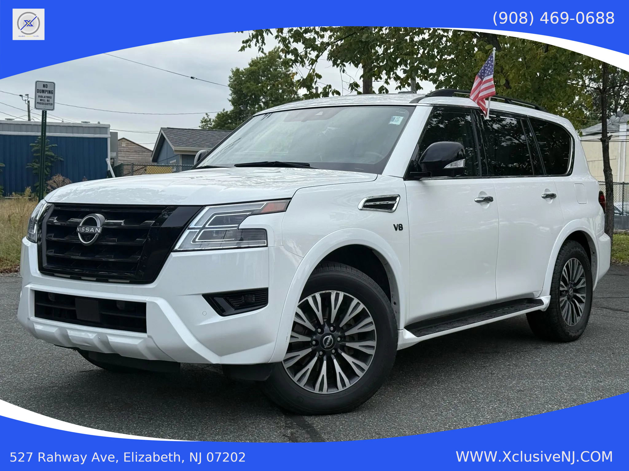 Used 2021 Nissan Armada SL w/ Midnight Edition Package image 1
