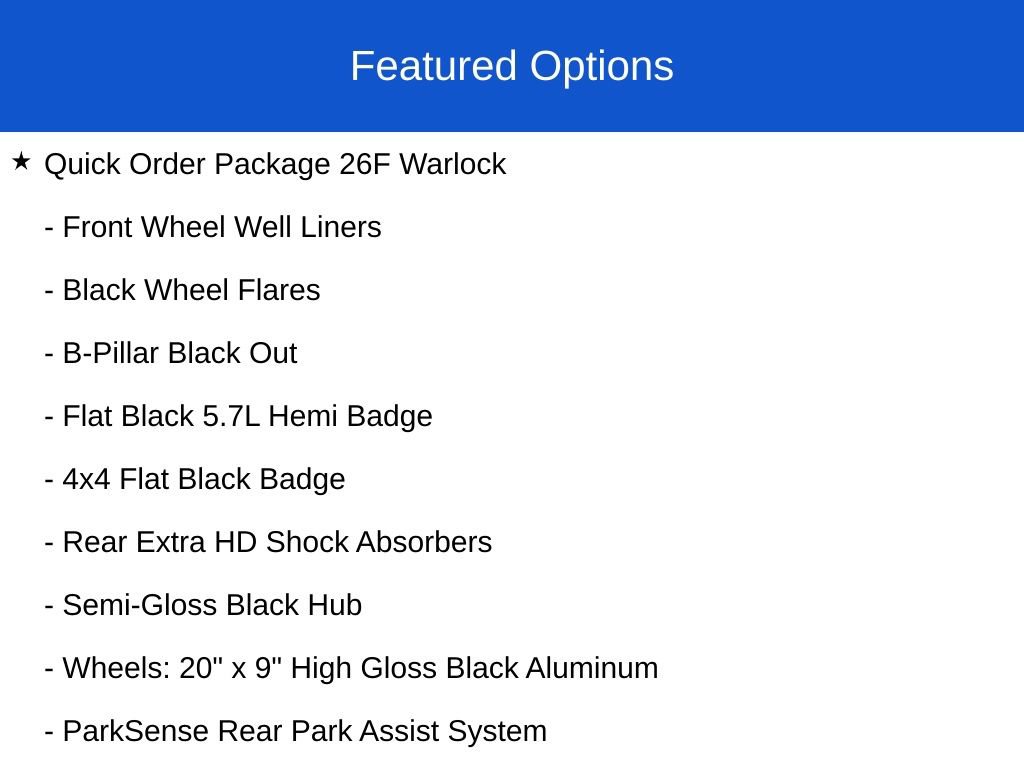 Certified 2024 RAM 1500 Classic Warlock image 3