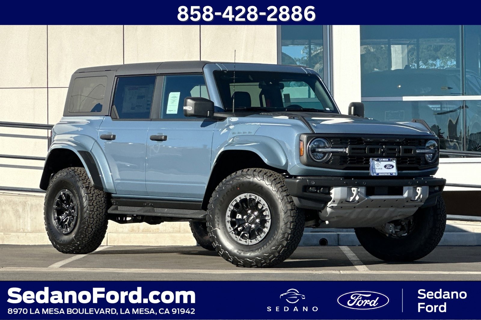 New 2025 Ford Bronco Raptor w/ Interior Carbon Fiber Pack