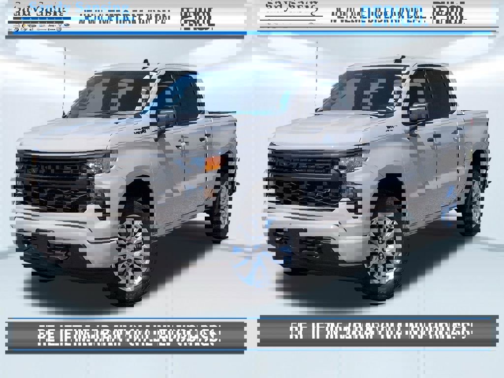New 2026 Chevrolet Silverado 1500 Custom w/ LPO, Dark Essentials Package