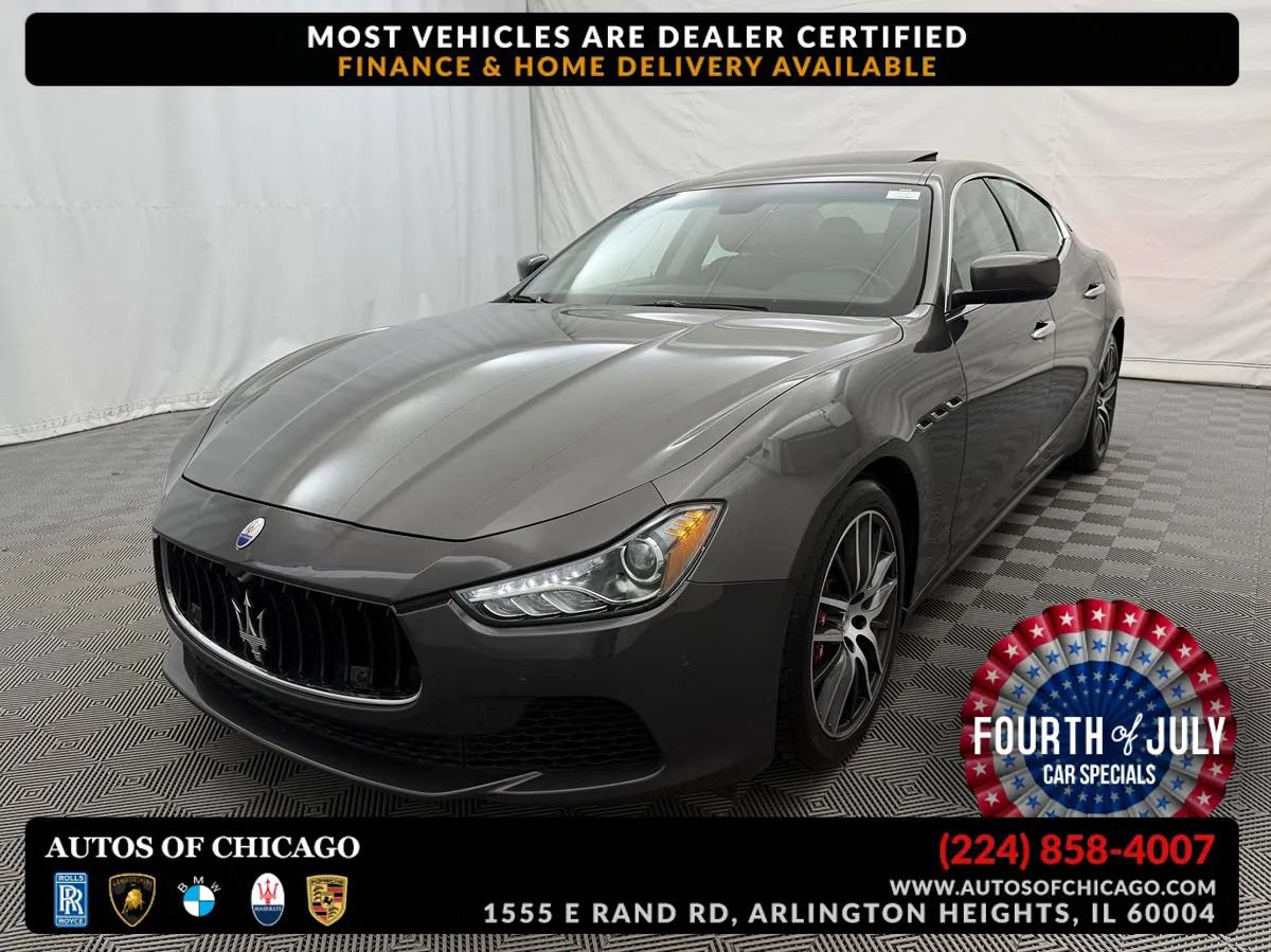 Used 2016 Maserati Ghibli S Q4
