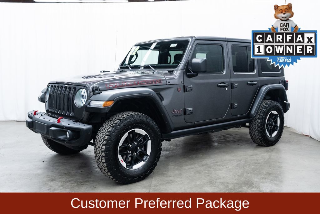 Used 2022 Jeep Wrangler Unlimited Rubicon w/ Steel Bumper Group image 3