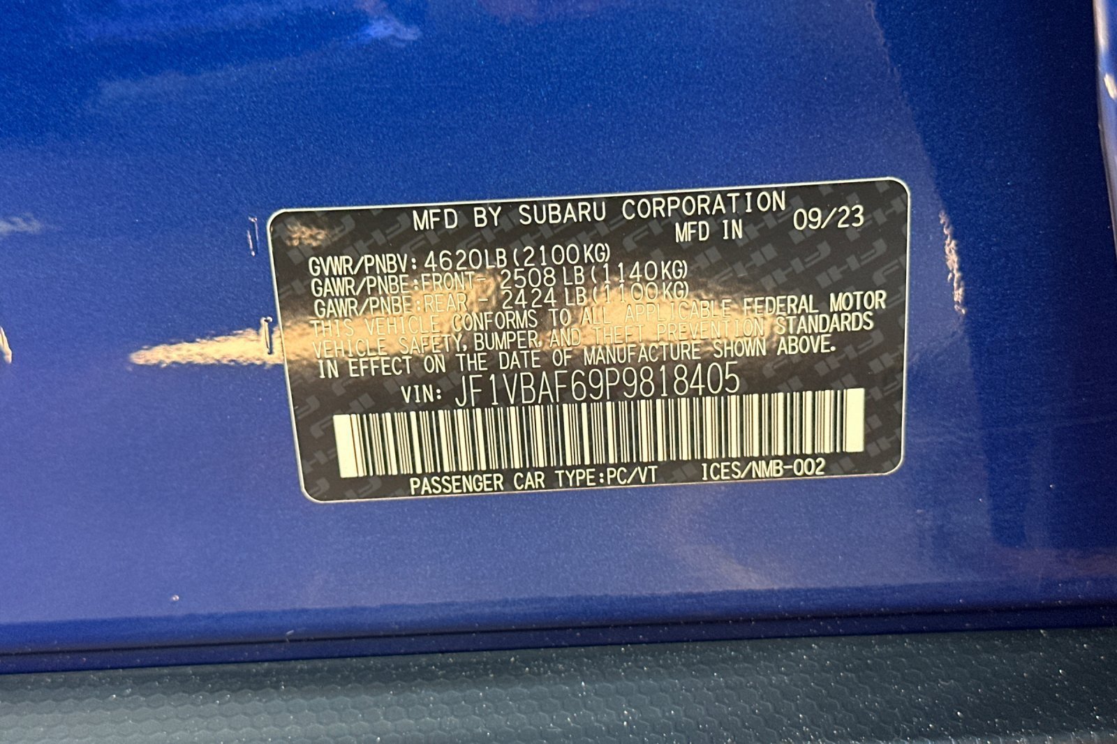 Used 2023 Subaru WRX Premium AWD/4WD image 28