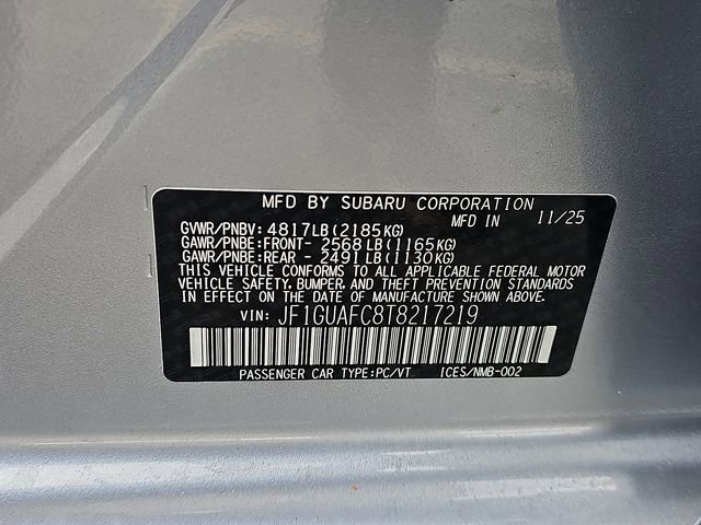 New 2026 Subaru Impreza 2.0i Sport image 22