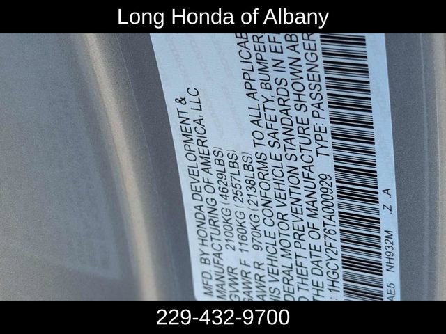New 2026 Honda Accord Sport image 19
