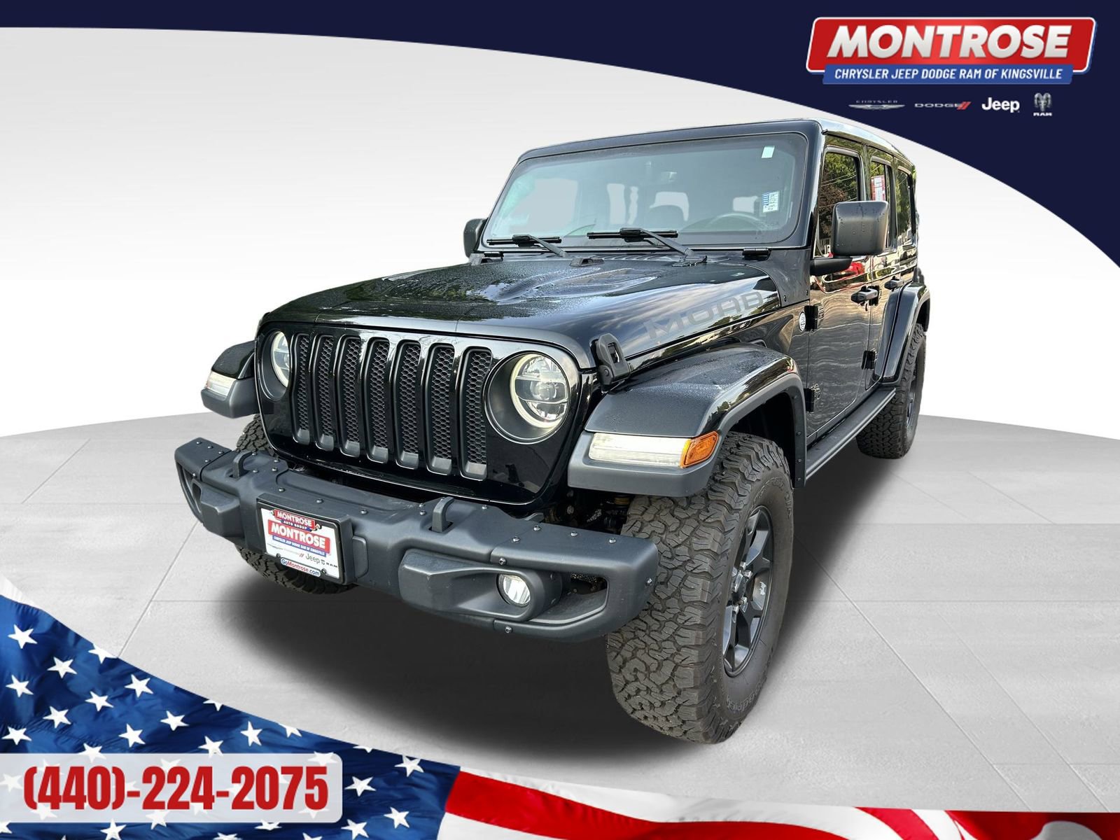 Used 2019 Jeep Wrangler Unlimited Sahara w/ Quick Order Package 24M Moab
