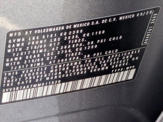 Used 2021 Volkswagen Tiguan SE FWD image 26