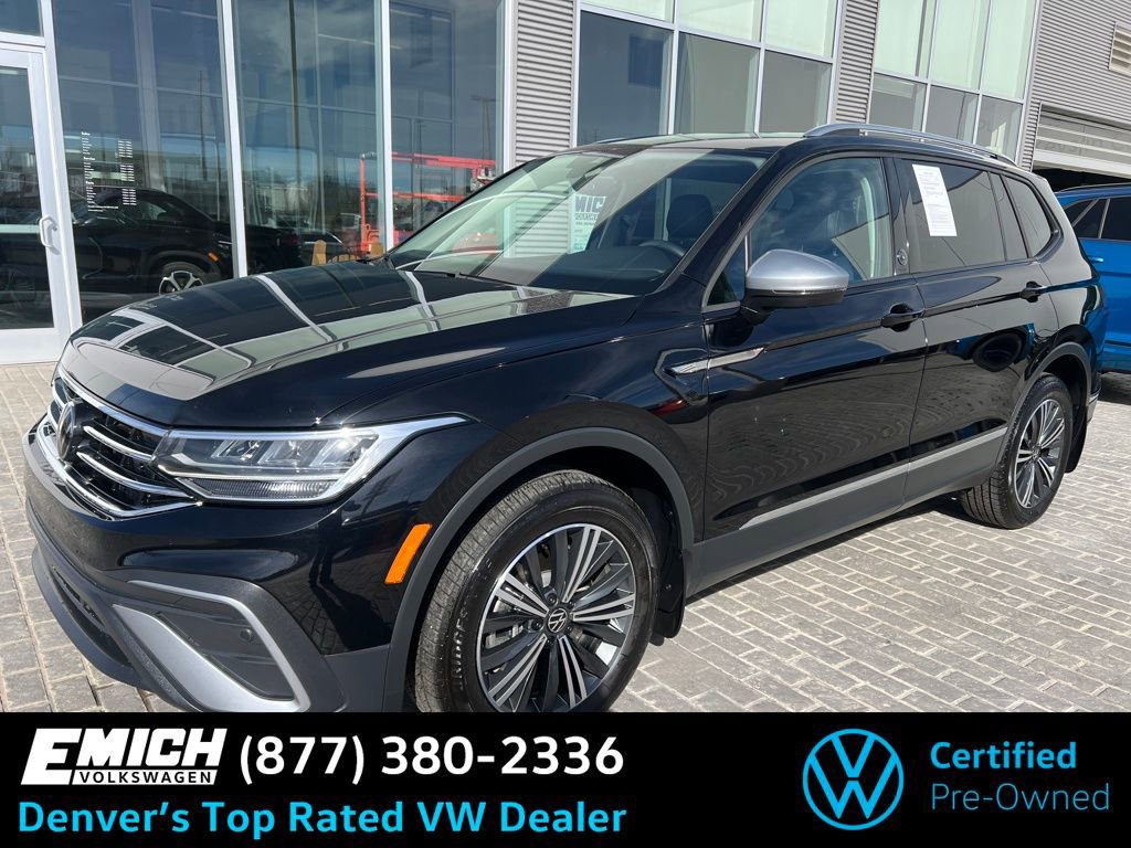 Used 2024 Volkswagen Tiguan Wolfsburg Edition w/ Panoramic Sunroof Package