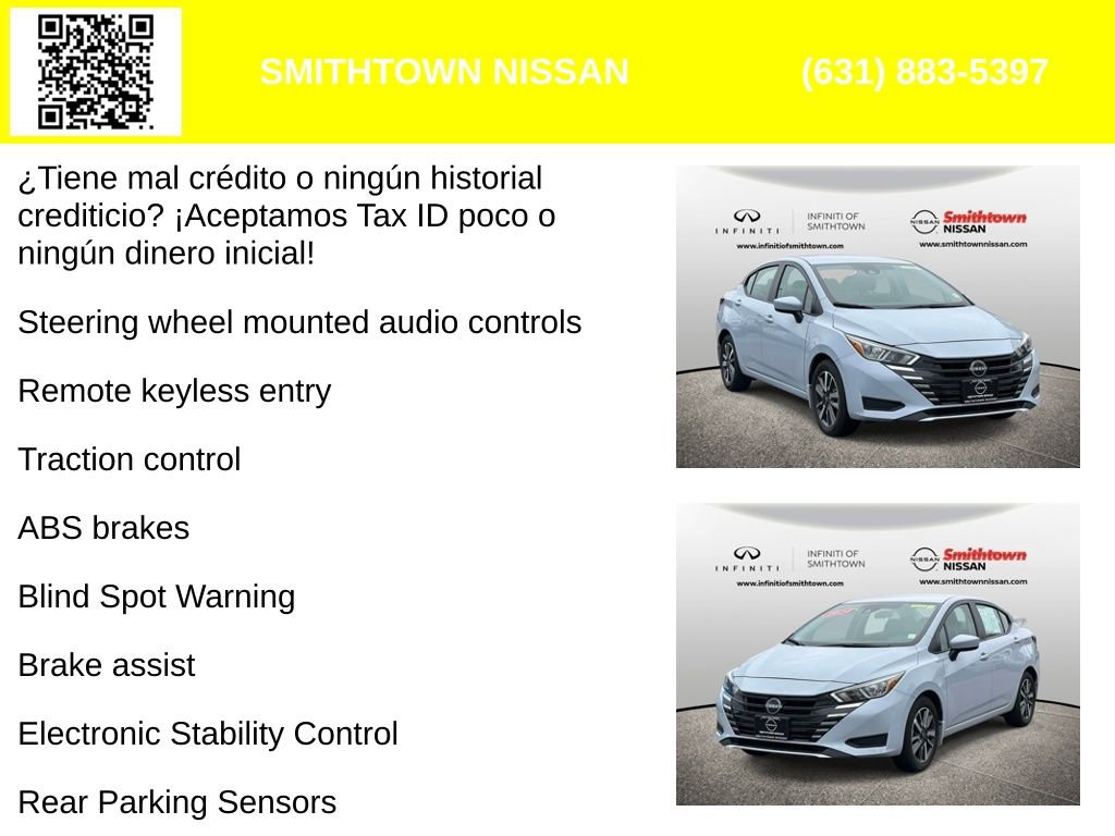 Used 2024 Nissan Versa SV w/ Trunk Package FWD image 4