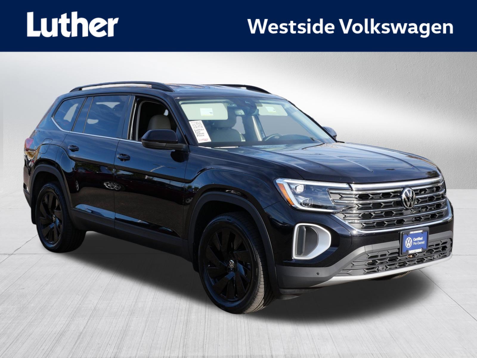 Certified 2026 Volkswagen Atlas SE AWD/4WD image 1