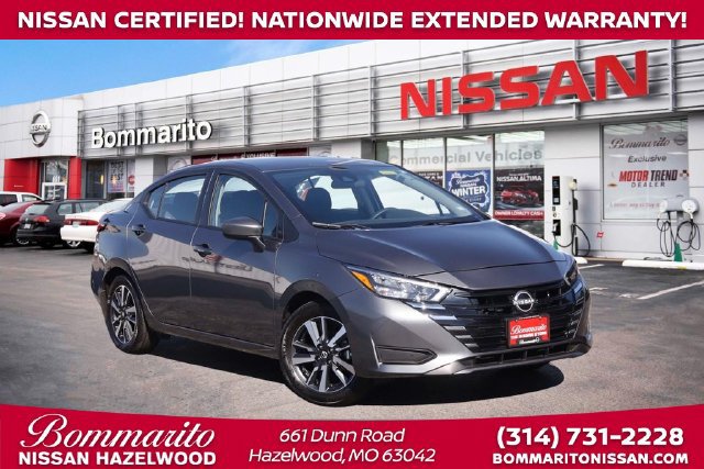 Certified 2025 Nissan Versa SV w/ Trunk Package FWD image 1