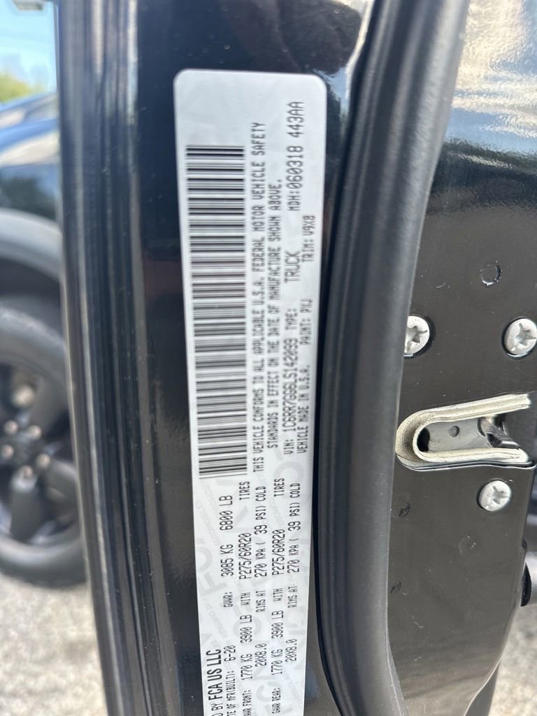 Used 2020 RAM 1500 Classic Warlock w/ Electronics Group AWD/4WD image 39