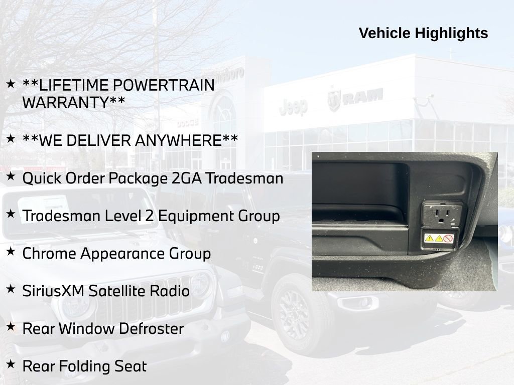 Used 2024 RAM 2500 Tradesman w/ Chrome Appearance Group image 5