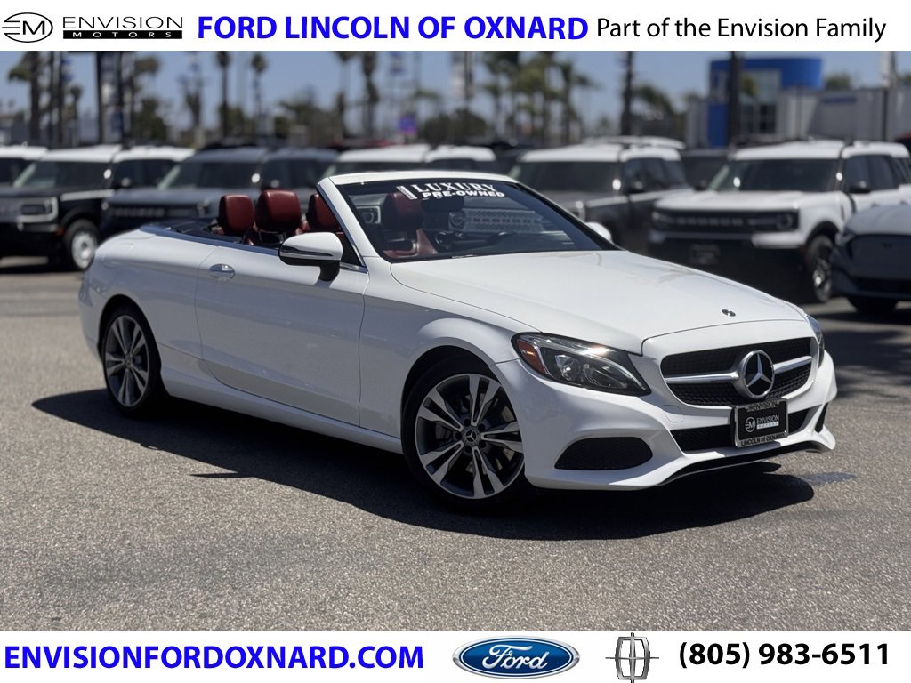 Used 2018 Mercedes-Benz C 300 Cabriolet w/ Leather Seating Package