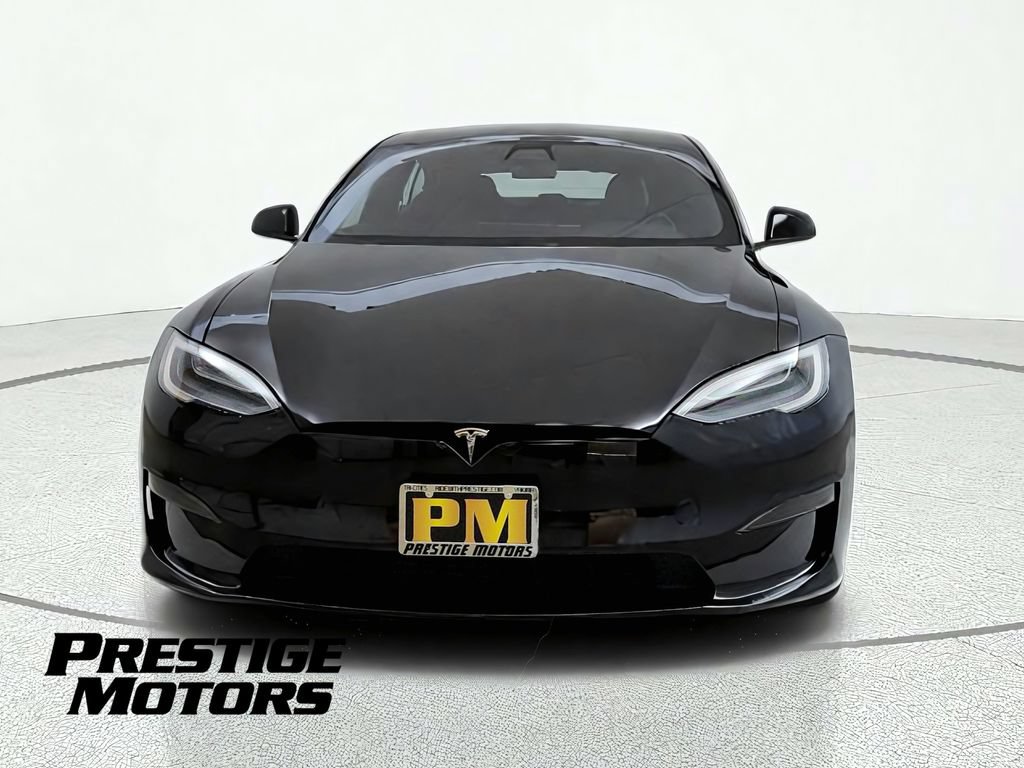 Used 2021 Tesla Model S Plaid AWD/4WD image 2