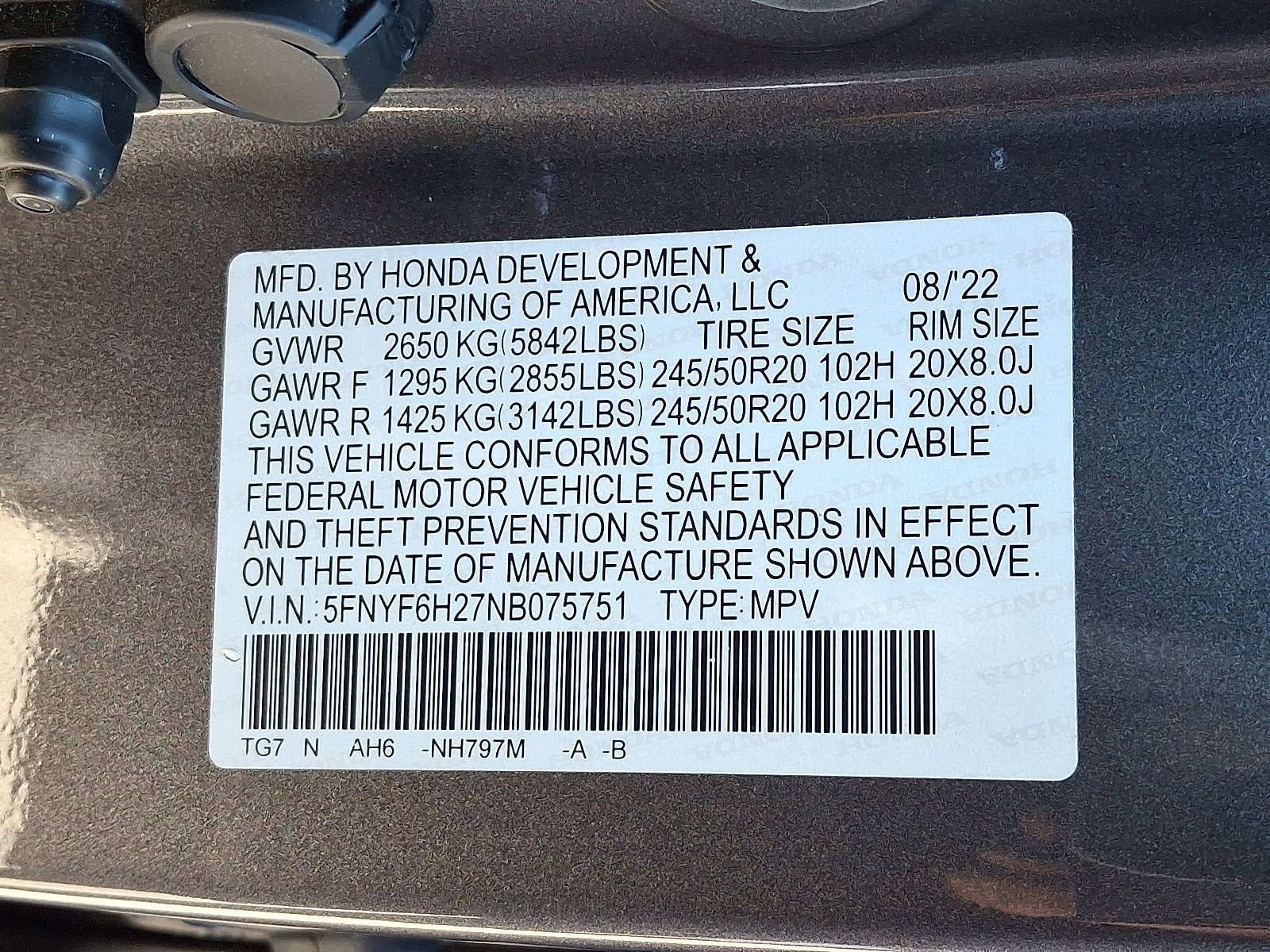 Used 2022 Honda Pilot Special Edition image 30
