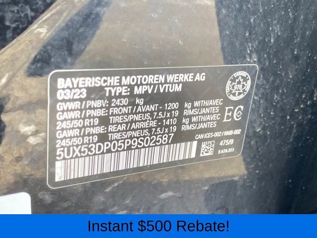 Used 2023 BMW X3 xDrive30i image 27