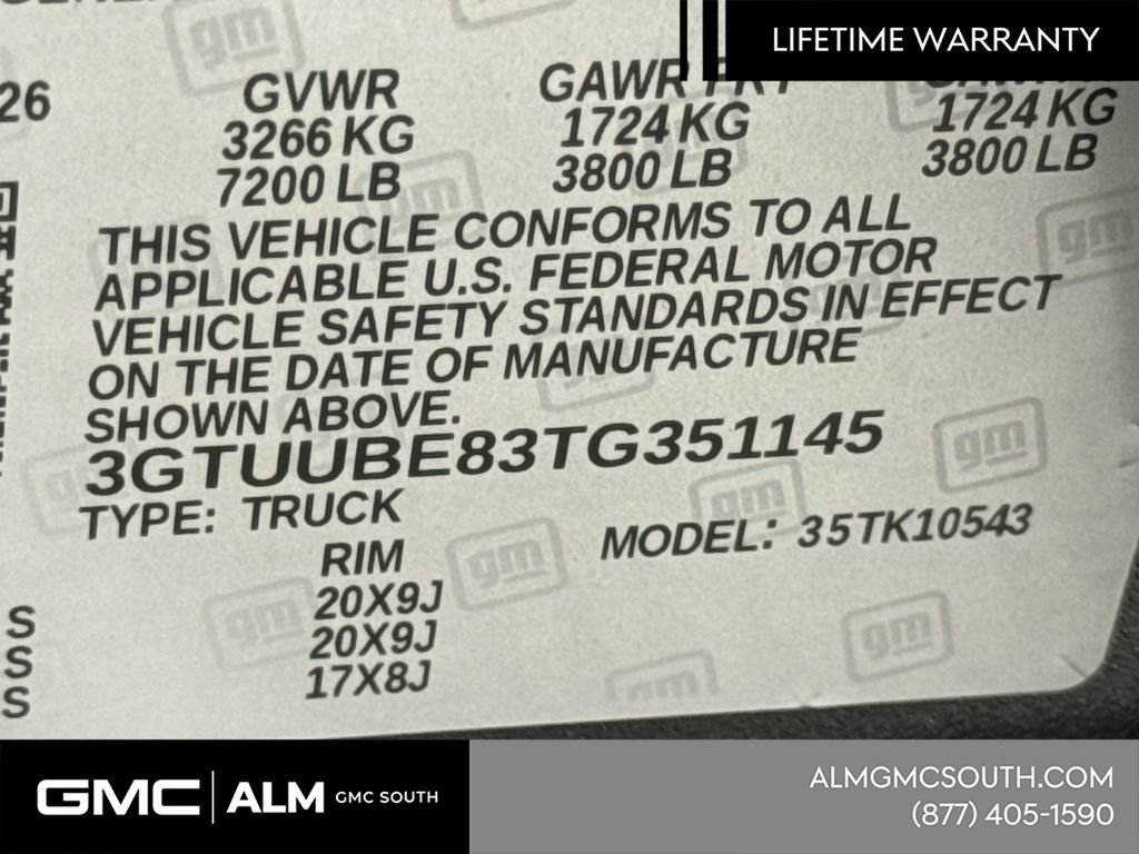 New 2026 GMC Sierra 1500 SLE w/ X31 Off-Road Package AWD/4WD image 33