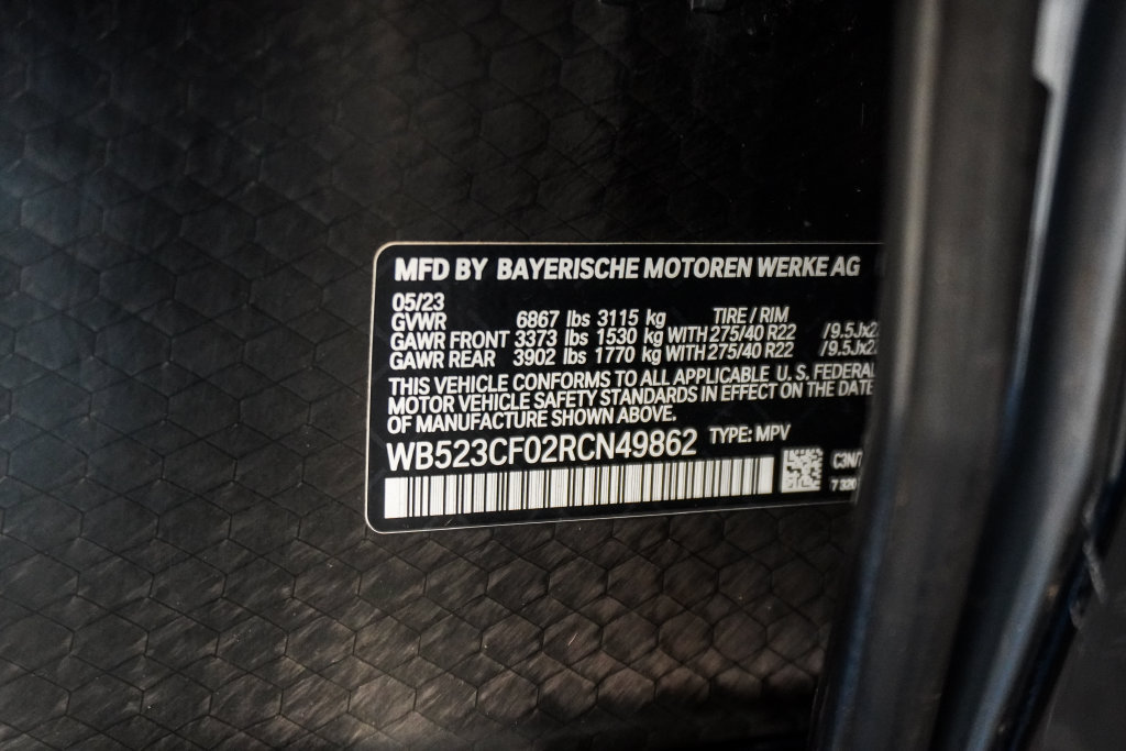 Used 2024 BMW iX xDrive50 w/ Sport Package AWD/4WD image 38