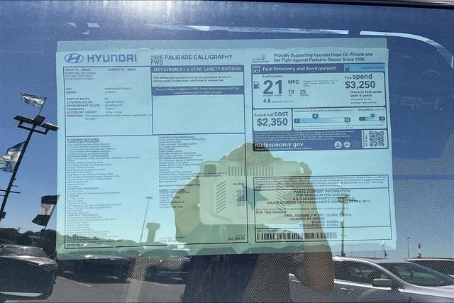 New 2026 Hyundai Palisade Calligraphy image 13