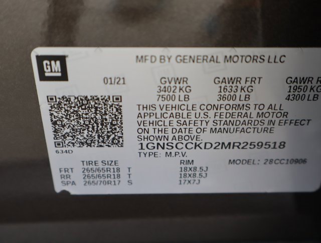 Used 2021 Chevrolet Suburban LT image 52