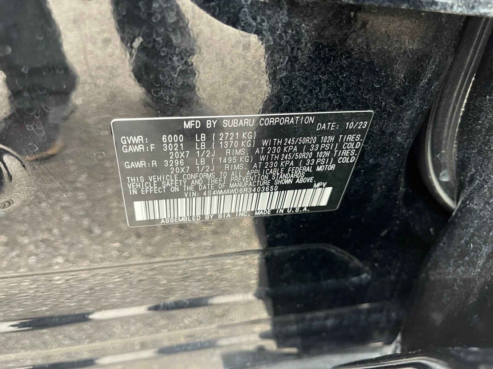 Used 2024 Subaru Ascent Touring AWD/4WD image 25