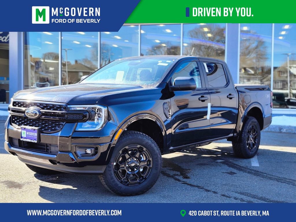 New 2025 Ford Ranger XLT w/ Black Appearance Package video 1