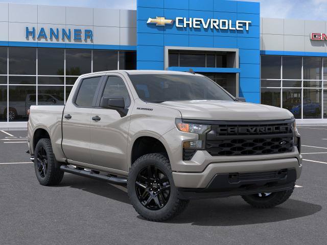 New 2026 Chevrolet Silverado 1500 Custom w/ Turbomax Blackout Package AWD/4WD image 7