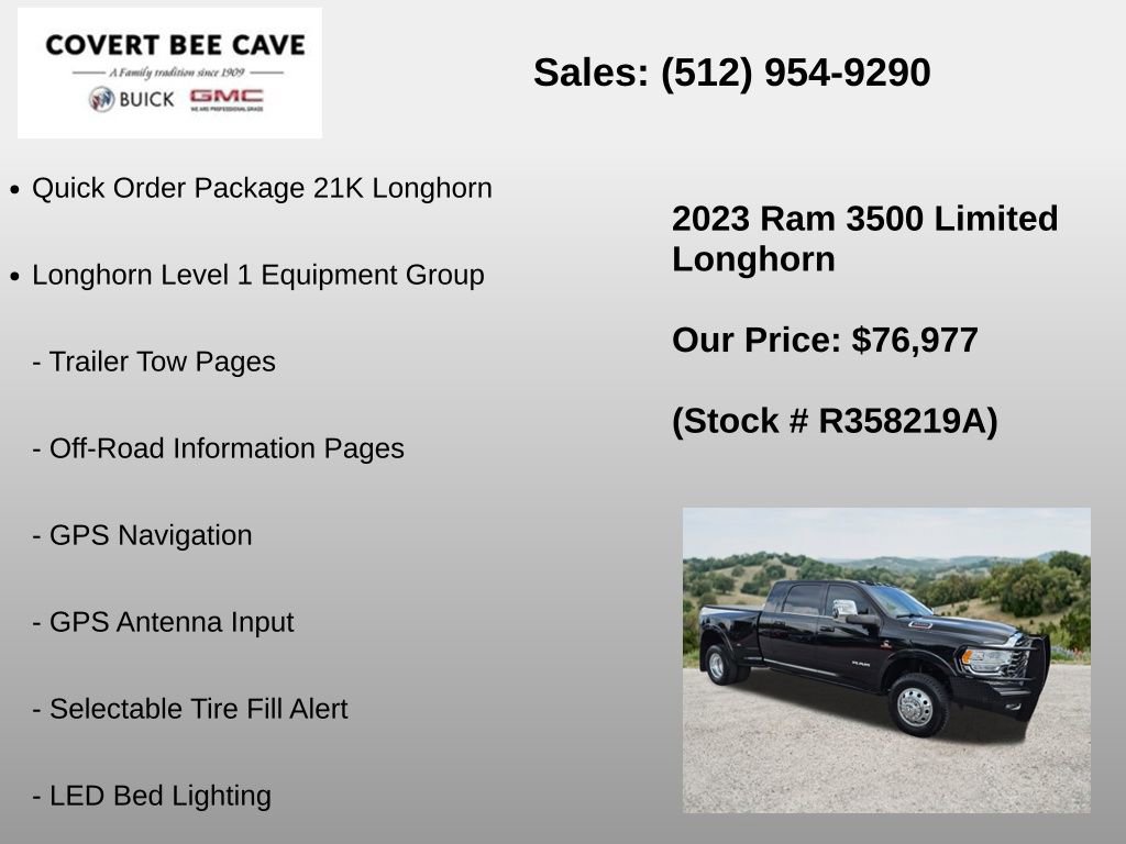 Used 2023 RAM 3500 Limited AWD/4WD image 6
